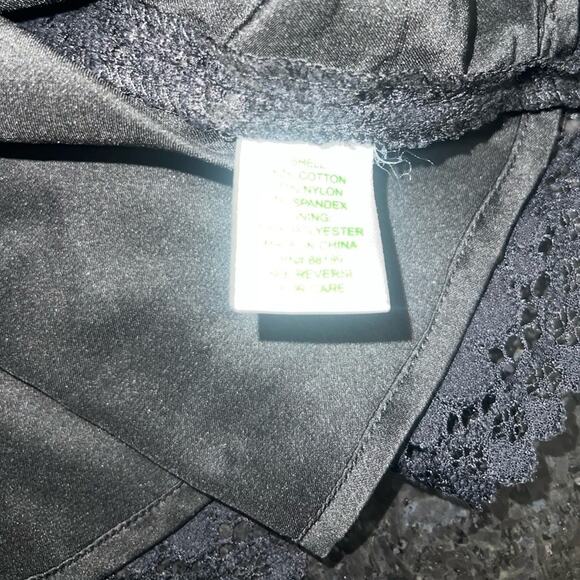 UEC LILLY PULITZER BLACK LACE SCALLOPED HEM DRESS SZ 10 - Picture 8 of 10